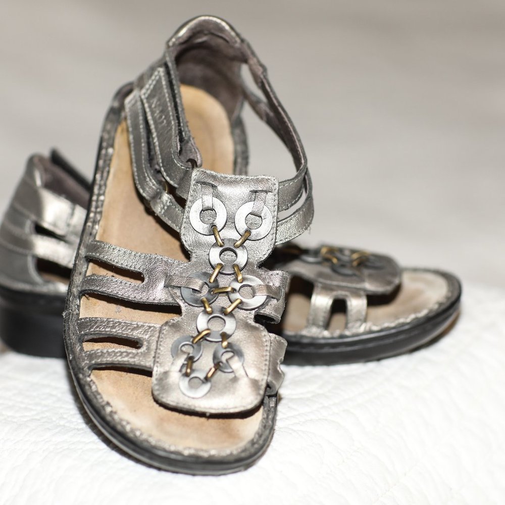 Naot Pewter Sandal